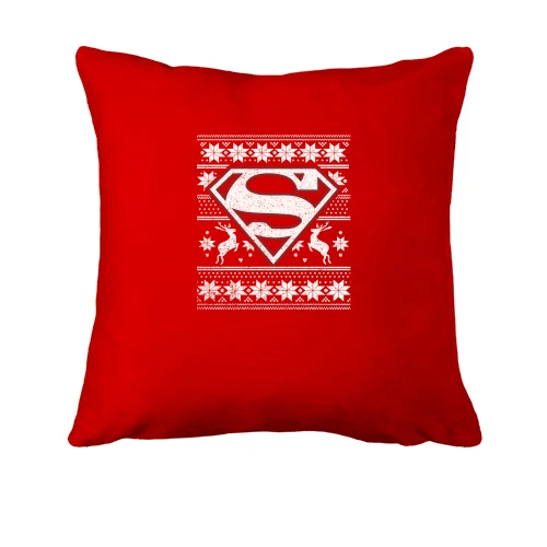 Подушка, Красный, "Super NewYear"