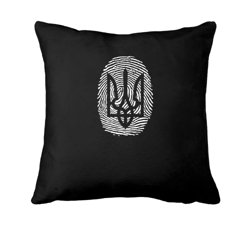Подушка, Чорний, «Код нації» c тризубом