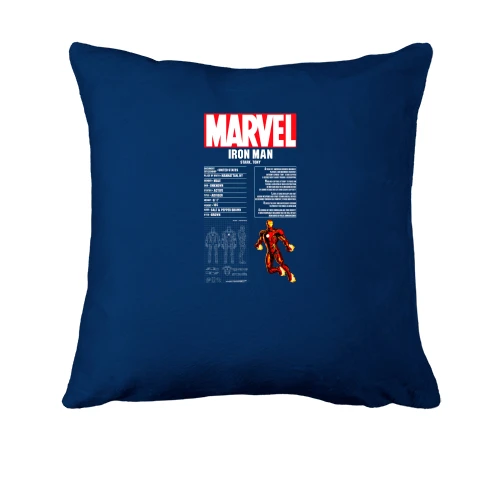 Подушка, Синій, "Marvel - Iron MAN"