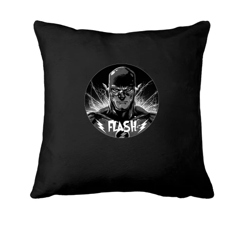 Подушка, Чорний, з Флешем "Flash old"