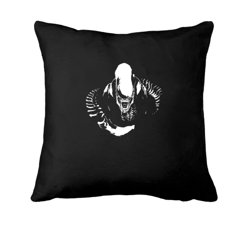 Подушка, Черный, с монстром из фильма "Чужой"