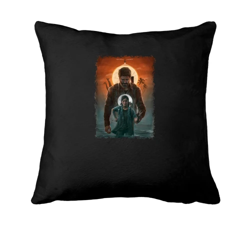 Подушка The Last of Us 2 с Элли и Джоэлом