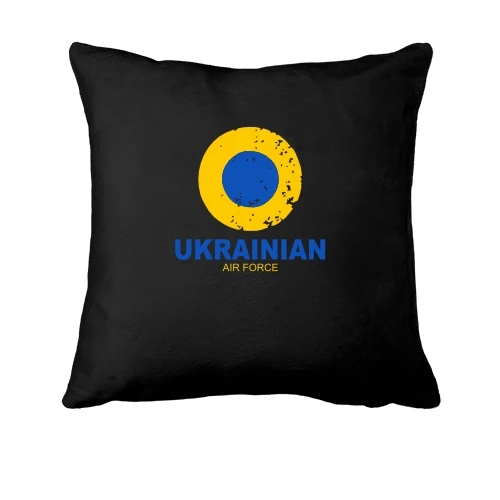 Подушка, Черный, "Ukrainian air force"