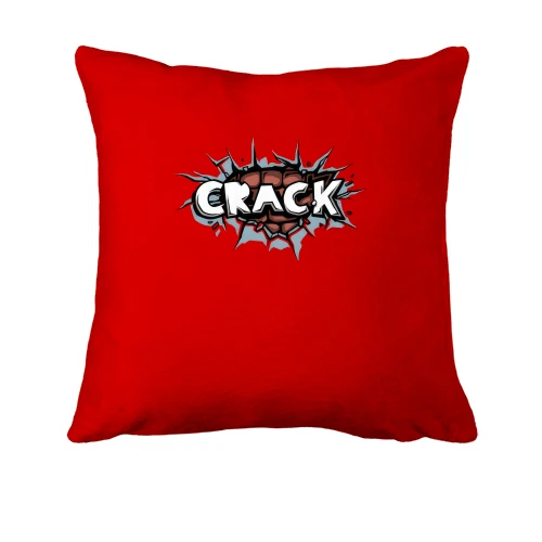 Подушка із серцем "Crack"