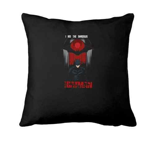 Подушка, Черный, "Batman" арт