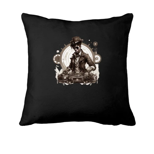 Подушка "Стимпанк диджей"