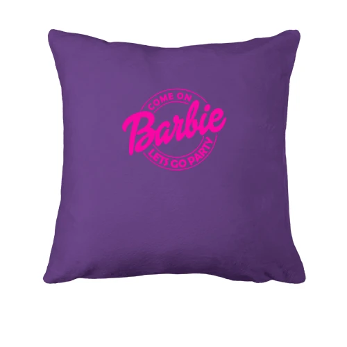 Подушка, Фиолетовый, Barbie"Lets go party"