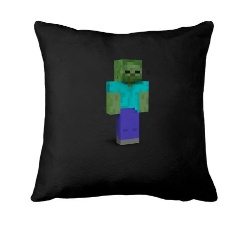 Подушка, Черный, Minecraft Зомби