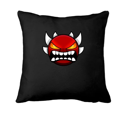 Подушка, Чорний, Geometry Dash Extreme Demon