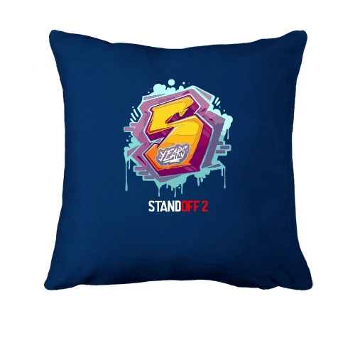 Подушка, Синий, Standoff S (2)