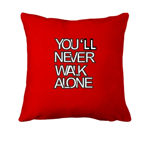 Подушка, Красный, You'll Never Walk Alone