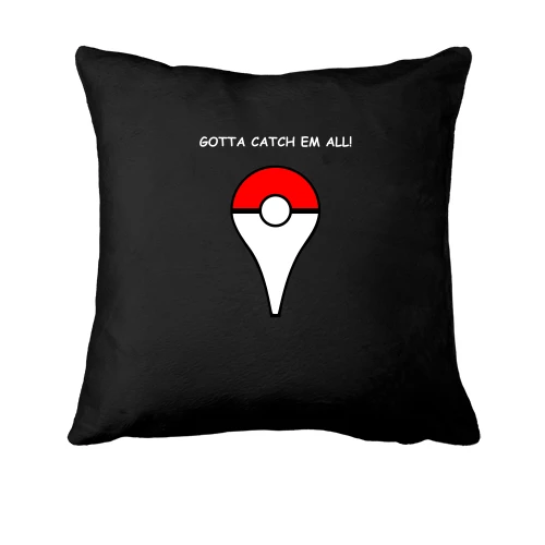 Подушка, Чорний, Gotta catch em all