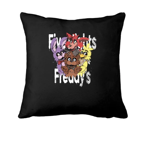 Подушка, Черный, Five Nights (Игрушки)