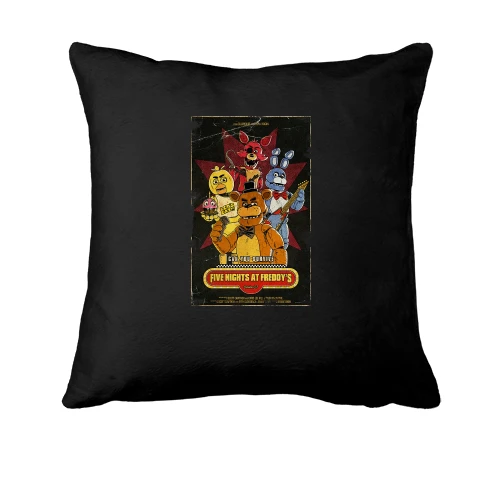 Подушка, Черный, FNAF Poster