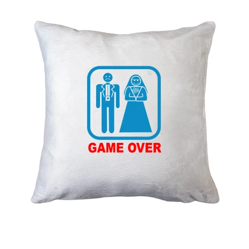 Подушка, Білий, Game over