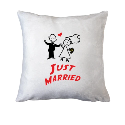 Подушка Just married