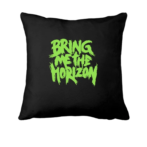 Подушка, Черный, Bring me the horizon green