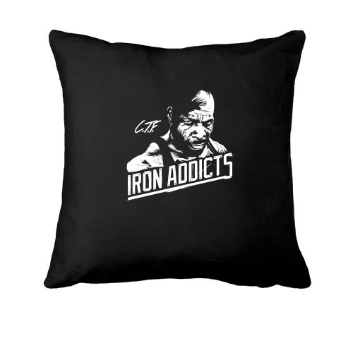 Подушка, Черный, Iron Addicts