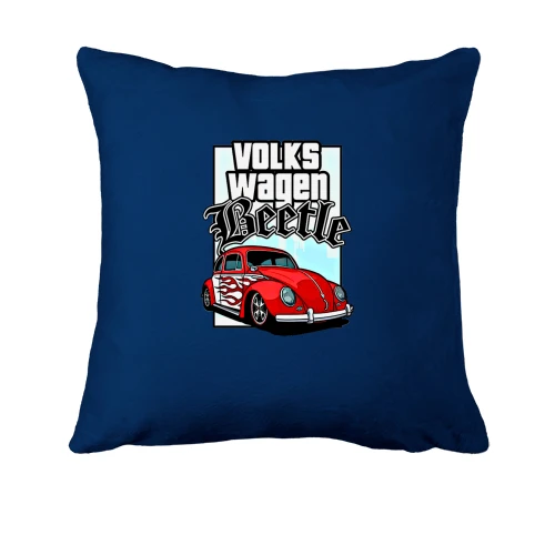 Подушка, Синий, Volkswagen Beetle (2)
