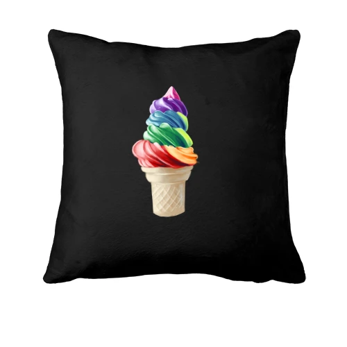 Подушка, Чорний, Gourmet ice-cream
