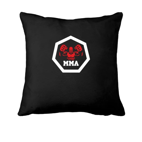 Подушка, Черный, MMA (Знак)