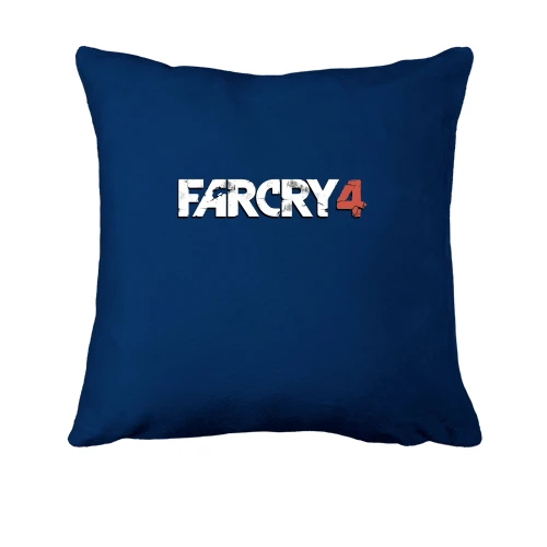 Подушка, Синій, Farcry 4 лого