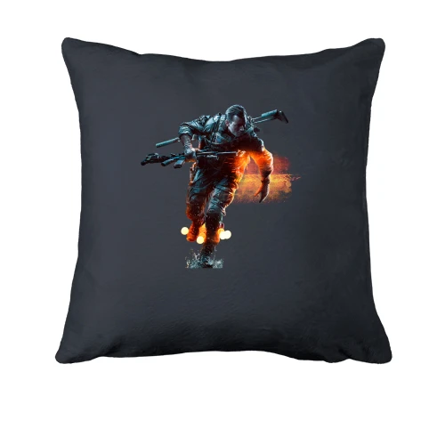 Подушка, Черный, Battlefield 4 (2)