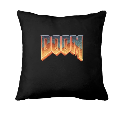 Подушка, Черный, DOOM