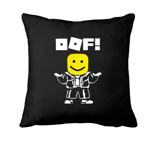 Подушка, Черный, Roblox OOF