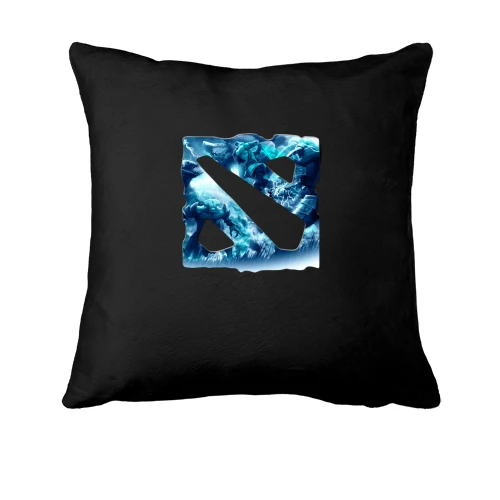 Подушка Dota 2 Blue logo