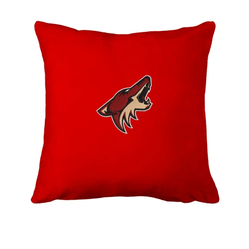 Подушка, Червоний, Phoenix Coyotes — вишита емблема