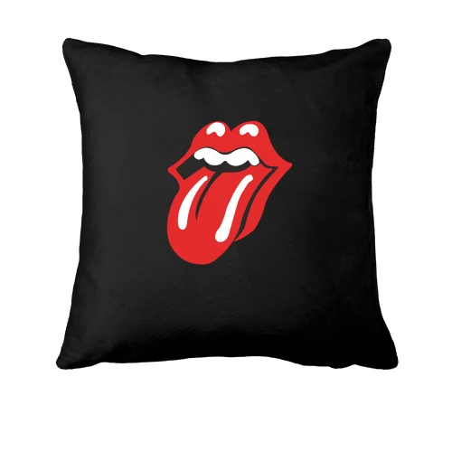 Подушка, Черный, Rolling Stones