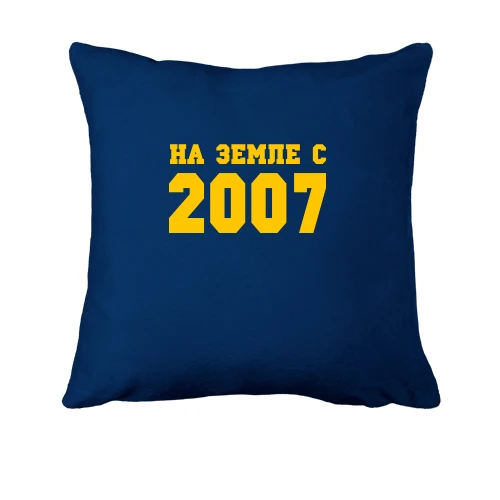 Подушка На земле с 2007