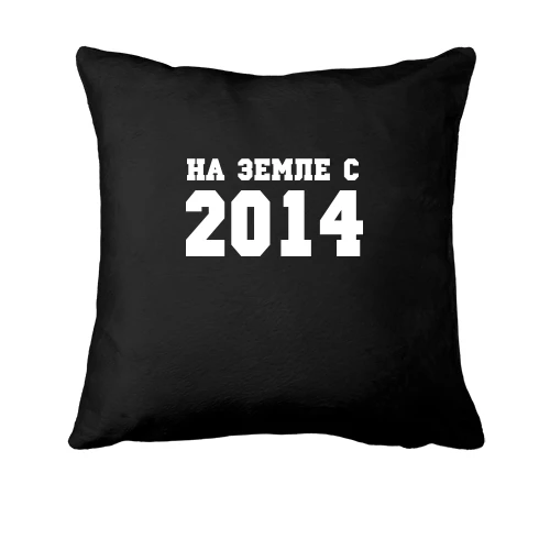 Подушка, Черный, На земле с 2014