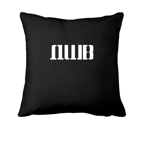 Подушка, Черный, с надписью «ДШВ»