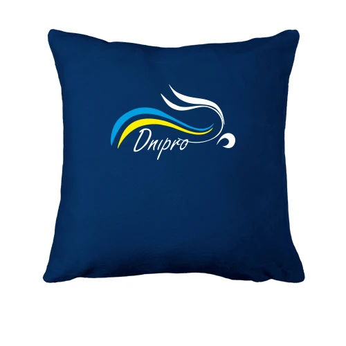 Подушка, Синій, Dnipro