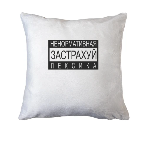 Подушка Не нормативная лексика