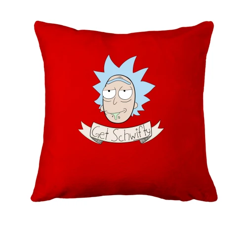 Подушка, Красный, get Schwifty