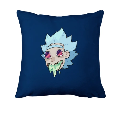 Подушка, Синий, Rick