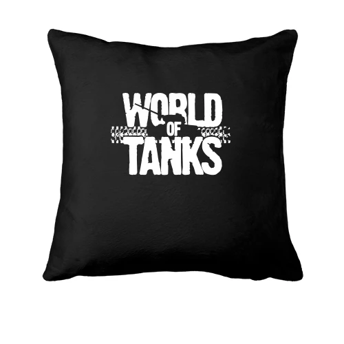 Подушка, Черный, World of Tanks (glow)