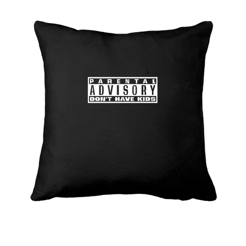 Подушка, Чорний, Parental Advisory
