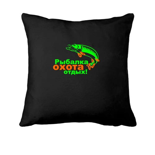 Подушка, Черный, Рыбалка, охота, отдых