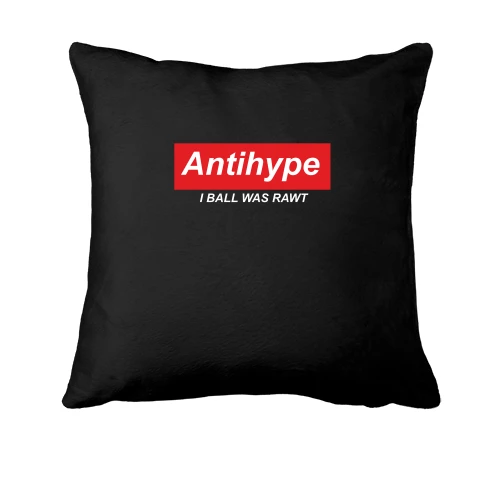 Подушка, Чорний, Antihype - I ball was rawt