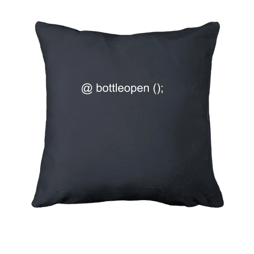 Подушка, Сірий, bottleopen