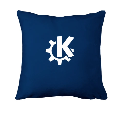 Подушка, Синий, KDE
