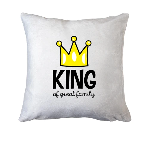 Подушка, Белый, King af great family