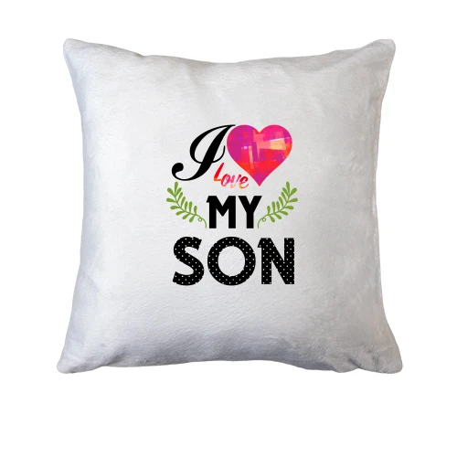 Подушка, Белый, I love my son (2)