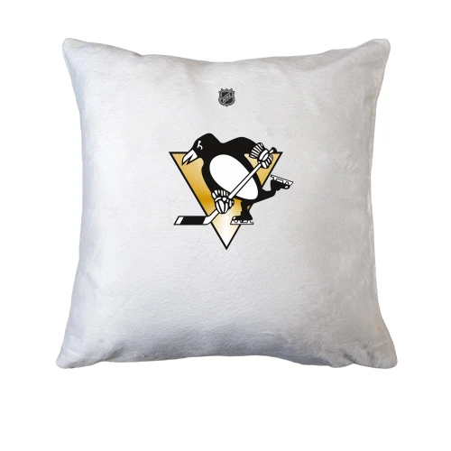 Подушка Pittsburgh Penguins с пингвином и золотым треугольником