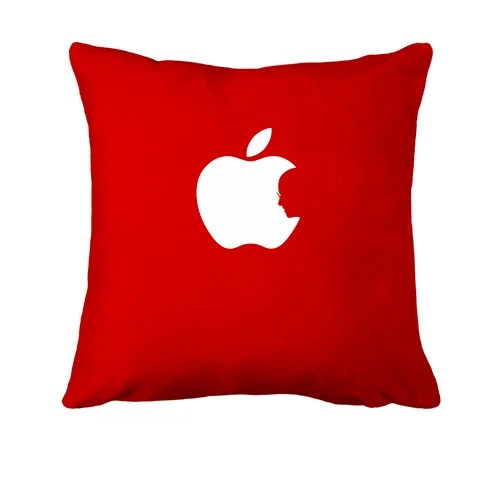 Подушка, Красный, Apple - Steve Jobs
