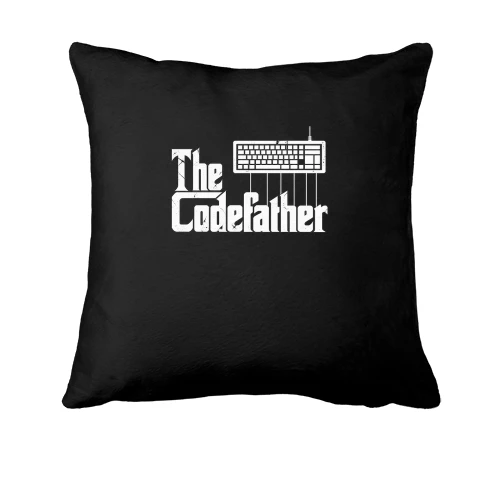 Подушка з написом «The Codefather»